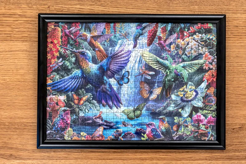 Nos conseils pour encadrer un puzzle et en faire une déco murale