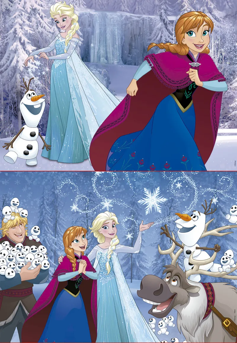 2 Puzzles - La Reine des Neiges