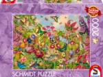Wunderschöner Schmetterlingsgarten