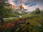 Atmosphère Pittoresque dans la Vallée de la Clarée, Alpes Françaises