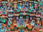 Décor de Temple Hindou - Inde