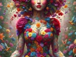 Femme Fleurs
