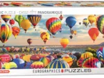 Puzzle Panoramique - Décollage de Montgolfiére