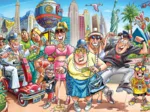 Wasgij Original 48 - Ce qui se passe à Vegas !