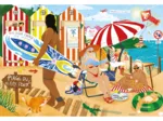 MARIE-CHANTAL A LA PLAGE