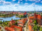 Vue Aérienne de Wroclaw, Pologne