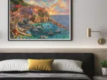Manarola en Peinture