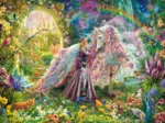 Voyage de rêve avec une licorne