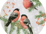 Mini-Puzzle - Winter Forest - Les Oiseaux