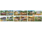 12 Puzzles - Art Poulin Collection