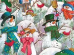 Pièces XXL - Hill of a Lot of Snowmen