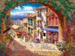 Vue à Cagnes