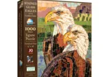 Aigles en Vitrail