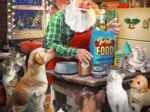 Pièces XXL - Le Père Noël et ses Animaux