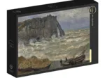 Claude Monet - Mer agitée à Étretat, 1883