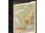 Carte de la France Physique - Larousse, 1925