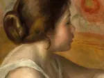 Auguste Renoir : Tête de Jeune Fille, 1890
