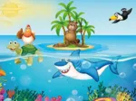 Puzzle en Bois - Poule en Vacances