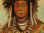 George Catlin : Chef Indien - Ojibbeway, 1843