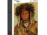 George Catlin : Chef Indien - Ojibbeway, 1843
