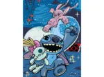 Pièces XXL - Stitch - Puzzle Neon