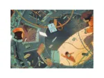 Pièces XXL - Puzzle Trouvez les 10 Objets - Espace