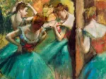 Degas - Dancers, Pink and Green, 1890