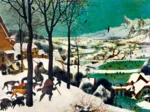 Pieter Bruegel the Elder - Hunters in the Snow (Winter), 1565