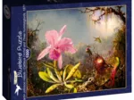 Martin Johnson Heade - Cattleya Orchid and Three Hummingbirds, 1871