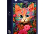 Chaton et Fleurs