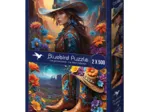 2 Puzzles - Cowgirl and Boots - Far West Collection