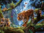 Tigres dans les Arbres