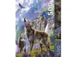 Loups sûr Les Rochers