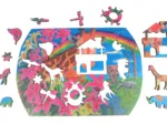 Puzzle en Bois - La Belle Demeure