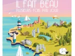 Puzzle Mini 96 Pièces - En BRETAGNE Il fait beau plusieurs fois par Jour