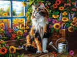 Blooming Cat Meditation