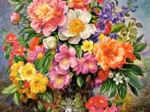 Fleurs de Juin dans un Éclat Radieux