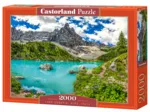 Lac Sorapis, Alpes, Italie