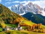 Église de Sainte-Madeleine, Dolomites