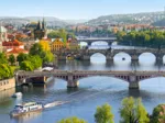 République Tchèque, Prague : Pont Vltava