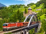 Train sur le Pont