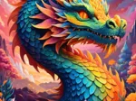 Dragon Coloré