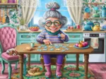 Puzzle-Party chez Mamie