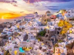 Coucher de Soleil sur Santorin