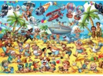 Chaos sur la plage