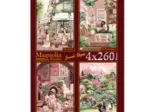 4 Puzzles - Sarah Reyes - The Florist - My Puzzle Room - Marrakech - Tea Garden