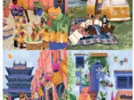 4 Puzzles - Claire Morris - Torres del Paine - Morroco - Ghana - China
