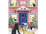 Cottage de Noël - Puzzle Boîte Carré de 1000 pièces
