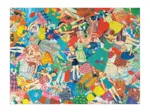 Poupée en Papier Vintage - Puzzle de 1000 pièces dans une Boîte Carrée