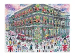 Noël à la Nouvelle-Orléans - Puzzle 1000 Pièces avec Boîte Carrée
